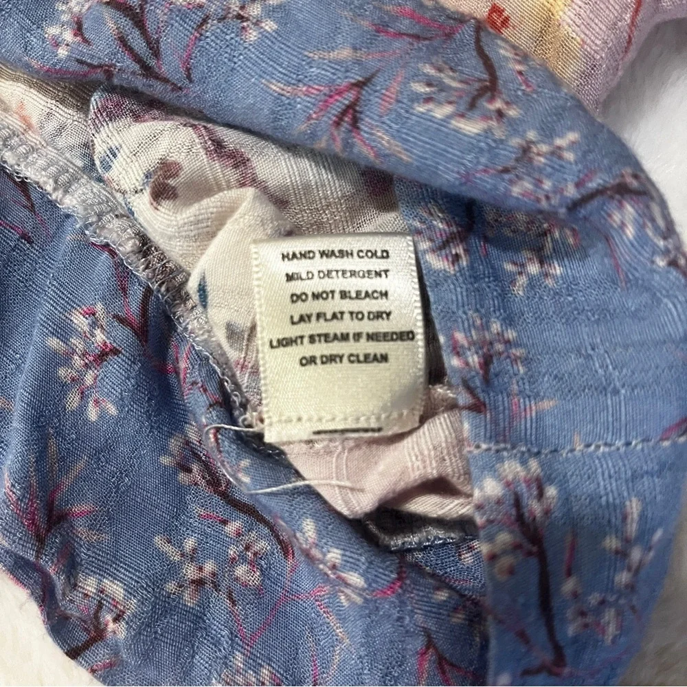 Lovestitch Idyllwild Artsy Layering Floral Boho Patchwork Kimono Cardigan SZ M/L - Picture 8 of 8